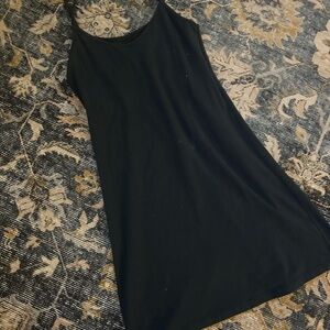 Brandy Melville Black/Deep Navy Sleeveless Dress